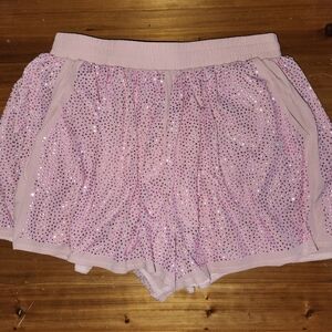QUEEN OF SPARKLES ✨ Rhinestone Active Shorts / Skirt NWT! (Small)